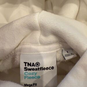 TNA Cozy Fleece Sweatfleece in White
